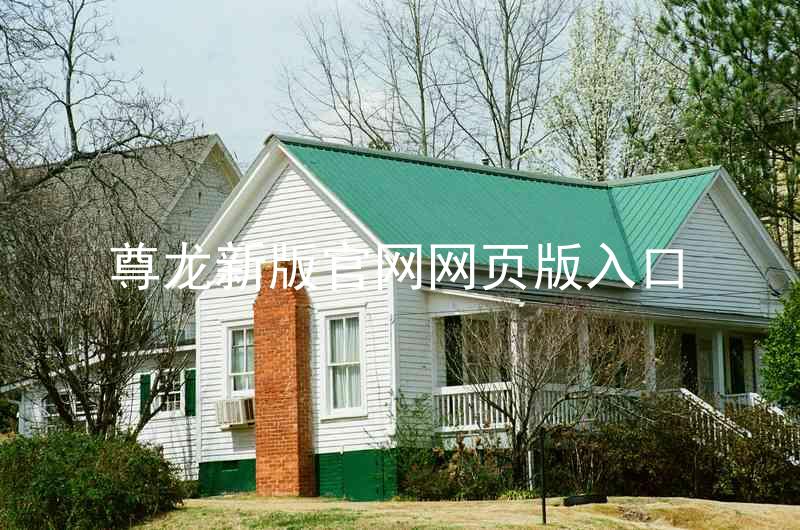 尊龙新版官网网页版入口